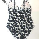 DKNY  Printed Mesh-Trim One-Piece Swimsuit Sz 18 Photo 5