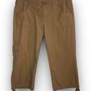 Lucky Brand Y2K  low rise cargo capris khaki cropped pants Women’s 8/29 Photo 0