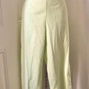 Talbots Green white gingham plaid vintage pants stretchy Photo 0