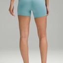 Lululemon Wunder Train High-Rise Shorts 4” - Tidal Teal Photo 1