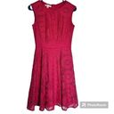 London Times  Women's Size 4 Pink Sleeveless Lace Dress Photo 0