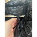 BCBGMAXAZRIA  Black Down & Feather Puffer 3/4 Jacket Photo 9