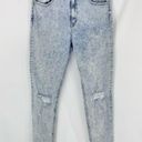 KanCan USA KanCan Acid Wash Distressed Denim High Rise Ankle Skinny Jeans Size 29 / 11 Photo 6