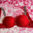 Victoria's Secret Red Lace Victoria Secret Bombshell Bra  Photo 1