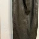 L'Agence L’AGENCE Adelaide Dark Green Lambs Leather Pants Sz 25 Photo 3