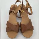 Soda  Brown Heeled Sandals Size 10 Photo 1
