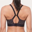 Lululemon  Fine Form‎ Sports Bra Lacescape Spanish Rose Black / Black 32B Photo 4