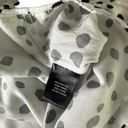 Torrid Womens Black White Polka Dot Blouse Long Sleeve Twill Top Size 1 1X Photo 7