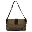 Coach  Y2K Brown Signature Jacquard Suede Soho Bag #1463 Photo 2