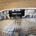 White Fox Boutique White Fox acid wash High Waist High Rise Jeans Denim Small Photo 2