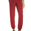 Cotton Citizen NWT  Brooklyn Red Ombre Cotton Sweatpants Joggers SMALL Photo 0