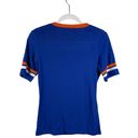 Colosseum Florida Gators Women’s Fit Short Sleeve Bling Rhinestone V-Neck Tee Shirt Small Photo 1