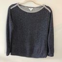 Crown & Ivy *LAST CHANCE*  navy heather sweat shirt Photo 0