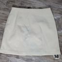 MM.LaFleur NEW  Womens Morningside Ivory Chevron Weave Skirt Size 16 Cream Photo 8