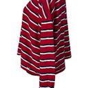 Hollister  Large Cropped Boyfriend Tee-Shirt Top Striped Long Sleeve Oversized Photo 5