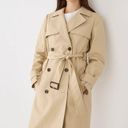 Banana Republic Tan Khaki Essential Trench Coat Photo 0