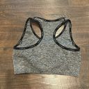 Bebe Heather Grey  Sports Bra Photo 2