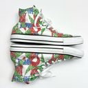 Converse  Chuck Taylor All Star High Top Sneakers 10 Women's Green Red Blue Shoes Photo 5