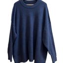 Aerie  Navy Blue Unreal Pull Over Cozy Soft Sweater Plus Size XXL Photo 4