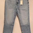 Good American NWT  Good Vintage Straight Leg Jeans Blue942 Color Size 6 Photo 9