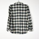 Tuckernuck  Midnight Plaid Saranac Shirt Cotton Flannel Button Front Collared Top Photo 3