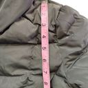 Cole Haan  Women's 40" Signature Hooded Taffeta Down Coat Green Size Extra Small Photo 5