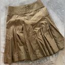 CAbi Brown Midi  Ruffle Skirt Photo 1