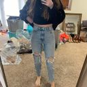 ZARA Ripped Mom Jeans 4 Photo 2