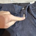 Banana Republic  Women's Chambray Avery Tie Waist Ankle Pants Dark Blue Size 2 Photo 6