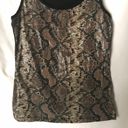 Bongo Snakeskin Sequin Top Photo 7