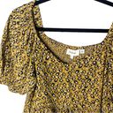 Bohme  Women’s Size Large Animal Print Cropped Blouse Photo 3