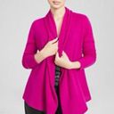 Charter Club  Women's 100% Cashmere Duster Sweater FUCHSIA Photo 1