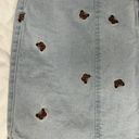 Tinseltown Embroidered Denim Skirt Size Medium Photo 2