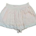 Torrid  size 1 pink shorts rayon chiffon lined lightweight casual pull on peach Photo 0