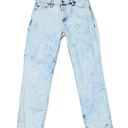 Gap  Light Blue Acid Wash Boyfriend High Waist Straight Leg Denim Jeans 4/27 Photo 1