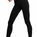 PINK - Victoria's Secret PINK Victoria’s Secret Ultimate Black Mid-rise Athletic Leggings Photo 0