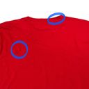 Nintendo Super Mario Long Sleeve T-Shirt Red Tee Crew Neck Video Game Photo 9