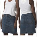 prAna New  Denim Broadway Skirt Photo 1