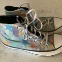 Converse  Chuck Taylor all star mosaic design high top sneakers lace up size 7.5 Photo 7