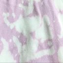 Kirra  Purple White Bleach Tie Dye Ribbed Tank Top M Photo 4