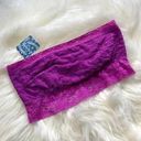 Free People  Lace Bandeau Neon Orchid - Large Photo 0