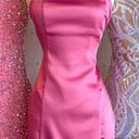 Adeline Strapless satin dress Photo 1