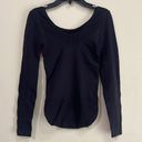 Spanx  BodySuit X-Large Long Sleeve The Base Bodysuit Very Black Photo 3