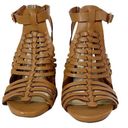 Big Buddha  Strappy Block Heel Gladiator Sandal, Faux Leather, Women’s Size 8.5 Photo 3