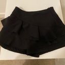 DO+BE Black Ruffle Skort Photo 1