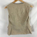 BCBGMAXAZRIA 3  zip front best in dune tan size XS Photo 4