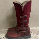 Krass&co Bos. & .  Women’s Capri Tall Boot 38 Shearling Strappy  Burnished USA 7-7.5 Photo 11