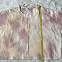 Hippie Rose  Juniors Blush tie dye cropped sweatshirt size XL Photo 5