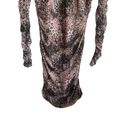 BB Dakota  Women Mini Bodycon Dress Ruched Clubwear S Animal Print Grunge Punk Photo 6