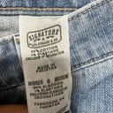 Signature By Levi Strauss & Co Womens Boot Cut Jeans Blue Low Rise Denim size 6 Photo 7